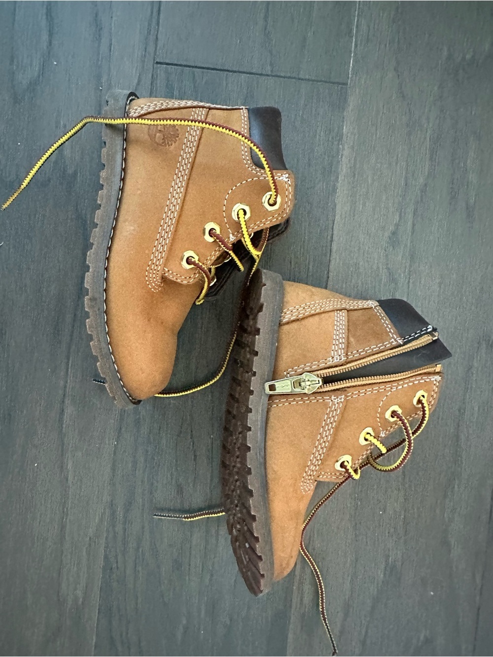 Timberland Pokey Pine Mid toddler boots in Wheat toddler size 8